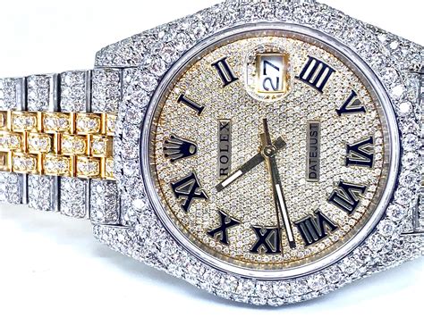 diamond dial for rolex watch 41mm|Rolex full diamond watch price.